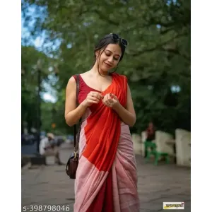 100%  khadi cotton saree 