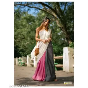 100%  khadi cotton saree 
