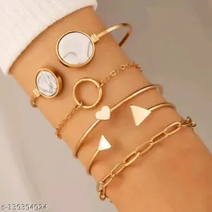 Rose gold plated splendid bracelets for women 