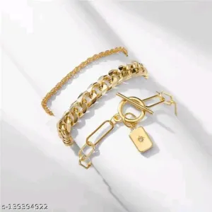 Rose gold plated splendid bracelets for women 