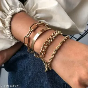 Rose gold plated splendid bracelets for women 