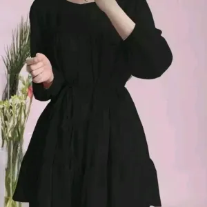 Trendy new georgette full sleeves dress 