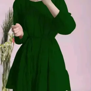 Trendy new georgette full sleeves dress 