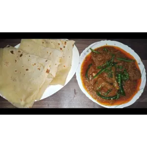 Rumali roti with Shahi chicken Korma