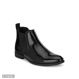 Fentacia Men Synthetic Leather Formal Chelsea Boots