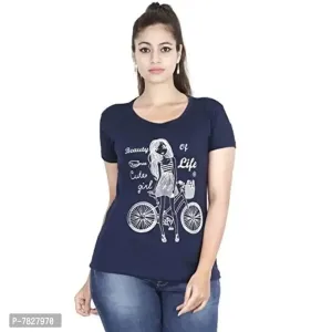 FLEXIMAA Women's Regular Fit T Shirt