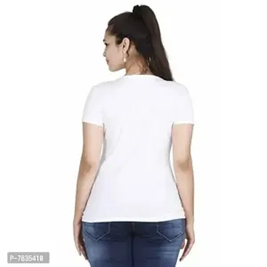 FLEXIMAA Women's Regular Fit T Shirt