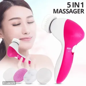 5 in 1 Portable Electric Facial Cleaner Multifunction Massager