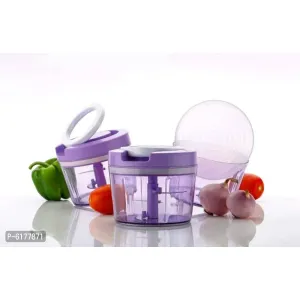 Useful New Round Purple Chopper -850 Ml
