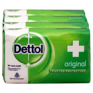 Dettol Original Soap 75 g (Pack of 4)