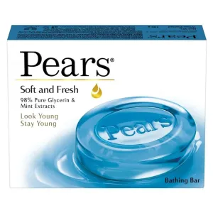 Pears Soft & Fresh Soap with Glycerin & Mint Extracts 75 g