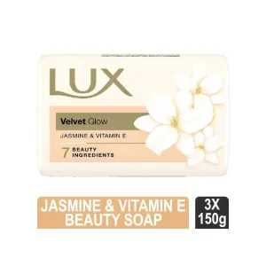 Lux Jasmine & Vitamin E Beauty Soap Mega Pack 3 x 150 g