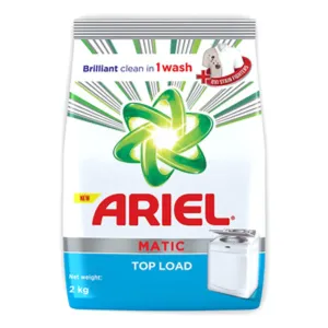 Ariel Detergent Powder Top Load, 2 kg