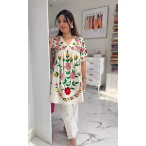 Heavy cotton dress