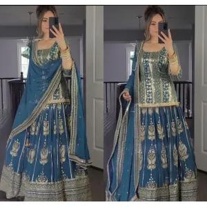 Heavy Georgette lengha