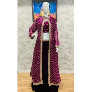 Lengha koti suit