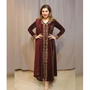 Heavy velvet suit 