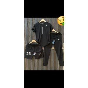 3pc combo π T-shirt, Lower & Nikkar