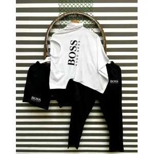 3pc combo π T-shirt, Lower & Nikkar