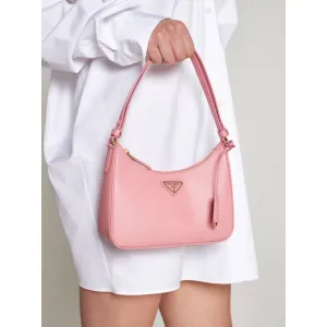 Prada Re-Edition 2000 Pink Celebrity Bag
