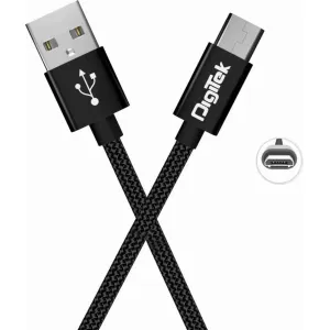 Digitek Nylon Braided Micro USB Cable