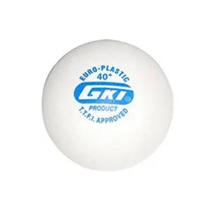 GKI EURO 2 STAR PLASTIC TABLE TENNIS BALL