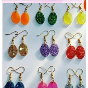 Resin earrings