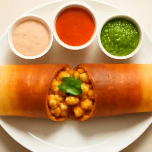 Paneer masala dosa