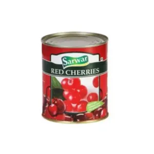 Sarwar Red Cherries in Syrup  810gm Tin