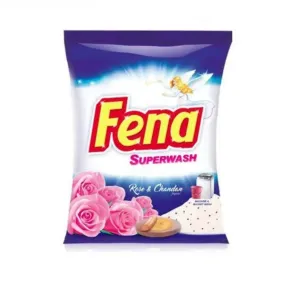 FENA Detergent Powder MRP ₹5 Pouch Sheet 10pcs