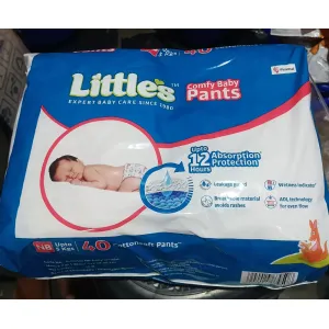 Little's Baby Pants NB40 Premium Quality Pack