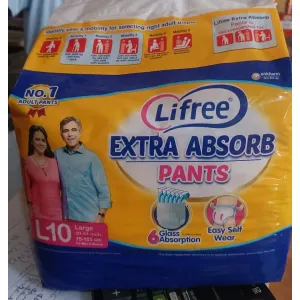 MamyPoko Lifree  L10 MRP ₹550 Adult Pants  Pack