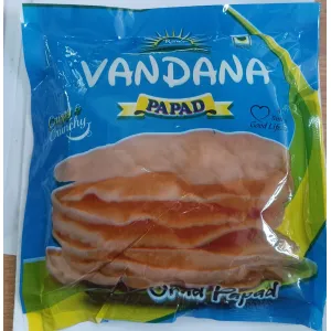 Vandana Plain Papad 150gms  MRP ₹50 Pack