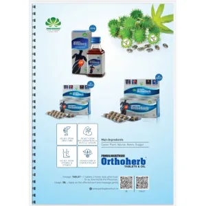 Pankajakasturi Orthoherb Tablets 60 pcs Pack 