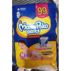 Mamypoko Pants M8  MRP₹99 Pack