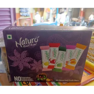 Naturo Mixed Fruit Bars Pack of 20 pcs