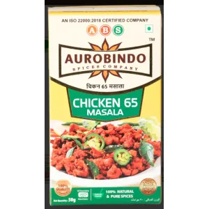 AUROBINDO Chicken 65 Masala 50gm Box Pack