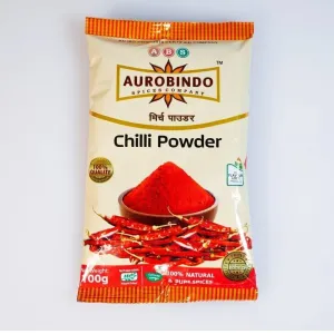 Aurobindo Red Chilli Powder 100g Pouch 1 Kg