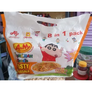 A&M Shinchan Masala Noodles 8 in 1 Pack  MRP ₹95
