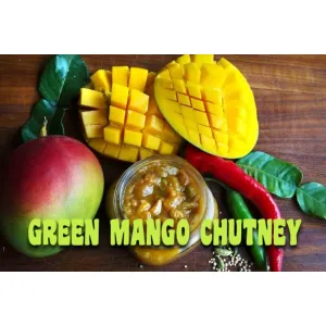 ORGANIC GREEN MANGO CHUTNEY 250 gm [TONA]