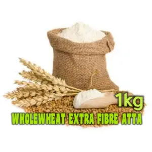 ORGANIC WHOLEWHEAT  EXTRA FIBRE CHAKKI ATTA/অতিরিক্ত তন্তুজ চাক্কি আটা 1kg [TONA]