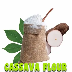 ORGANIC CASSAVA FLOUR/কাসাভা ময়দা 500gm [TONA]