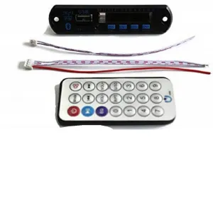 BT Kit Amplifier Card/Card Reader (BT, AUX, F.M, USB Reader) With Free Remote.
