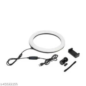 Annesha LED Selfie Rind Light 10inch With Sell Phone Stand