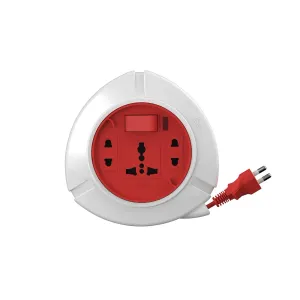 Rolling Extention AC Socket Board, High Load Usage Long Wire