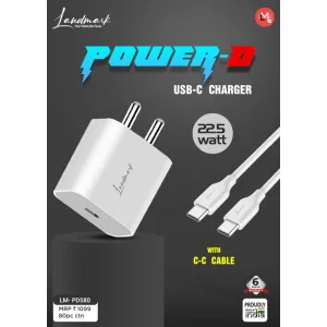 Power-D 22.5w C to c PD charger PD580