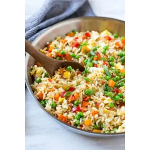 Veg Mixed Fried Rice - hum night