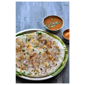 Onion Uttapam - Hot pot 