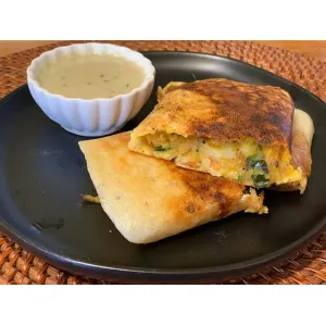 Pondicherry Cut Dosai - Hot pot 