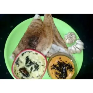 Poondu (garlic) Dosai - Hot pot 
